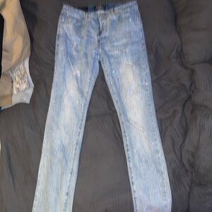 Stylish Light Blue Skinny Jeans for Men